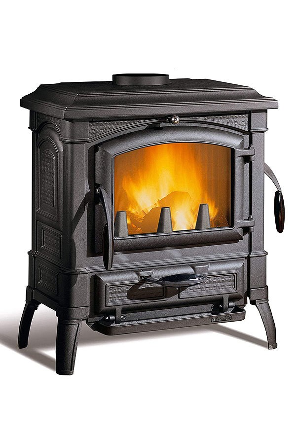 STUFA A LEGNA IN GHISA NORDICA  ISETTA EVO 4.0