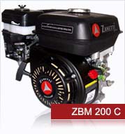 Motore a benzina zanetti zbm 200 c